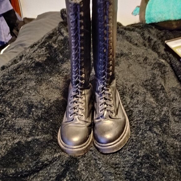 Demonia Knee high Boots - Picture 2 of 6